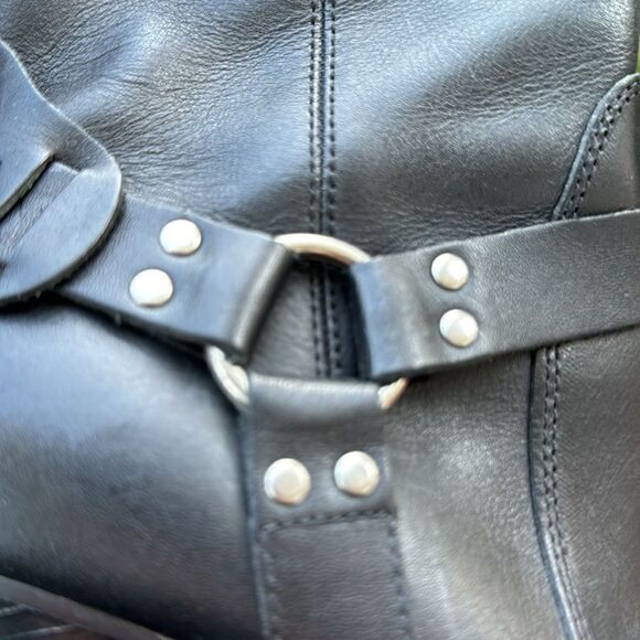 Harley-Davidson Black Leather Boots - Picture 11 of 13